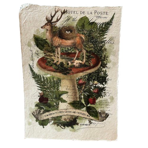 12x16 Artisan Paper Print, tomorrow to fresh woods