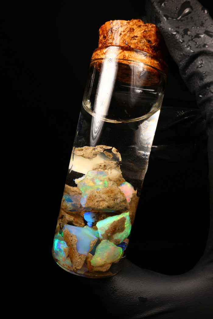 20g Rough Ethiopian Chalk Opal Jar
