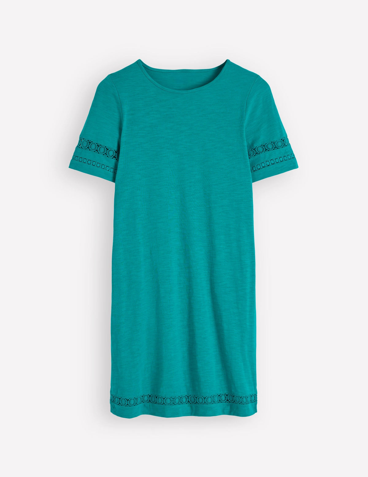 Hattie Jersey T-shirt Dress-Glaze Blue