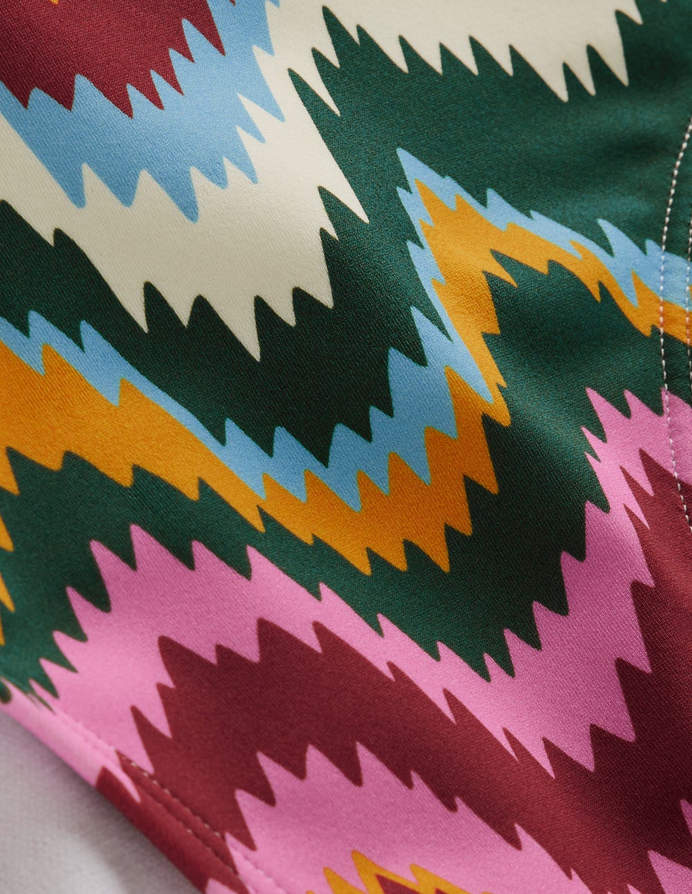 Classic Bikini Bottoms-Multi, Zig Zag Wave