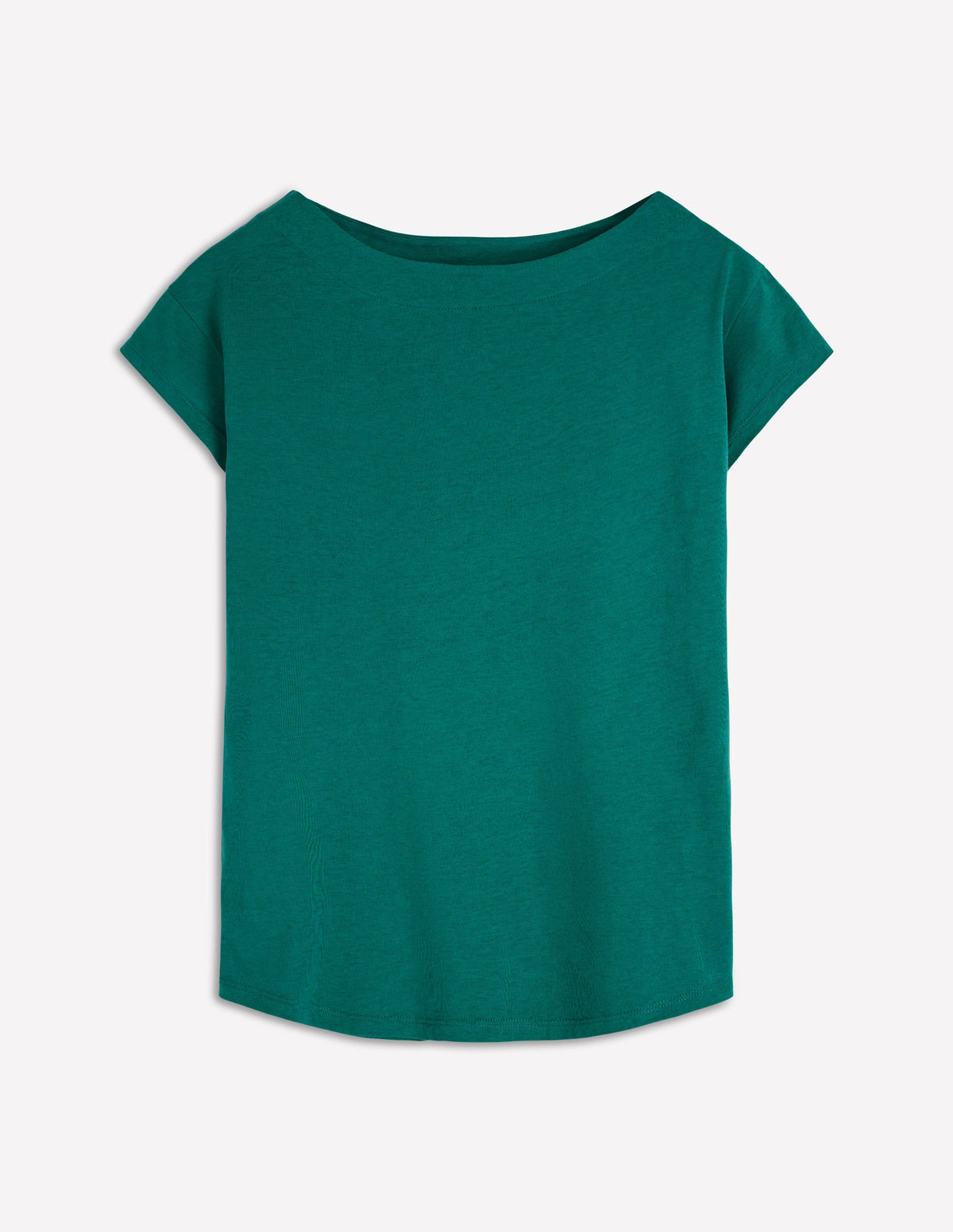Supersoft Boat Neck T-Shirt-Deep Teal