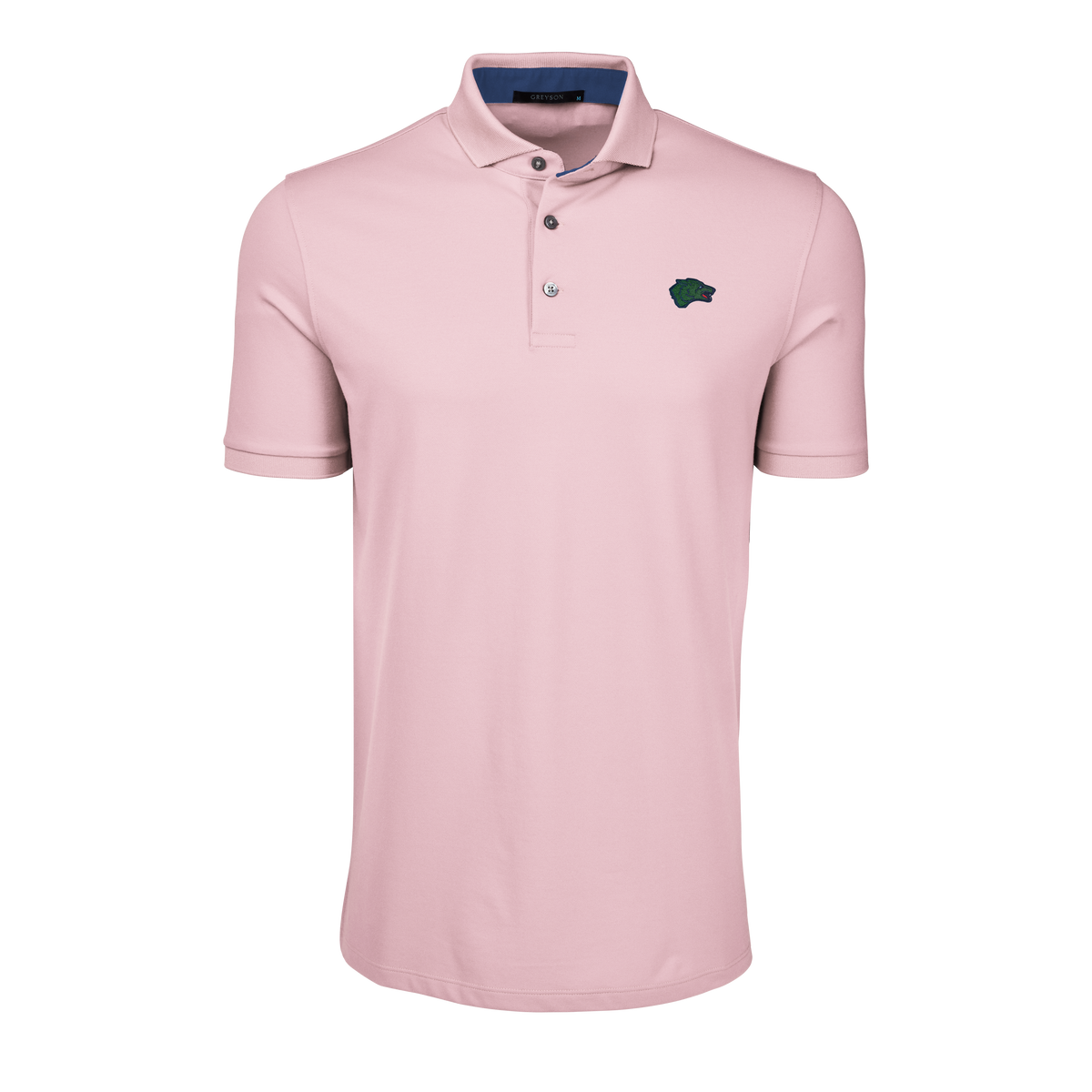 Members Only Green Wolf Crowley Short Sleeve Polo