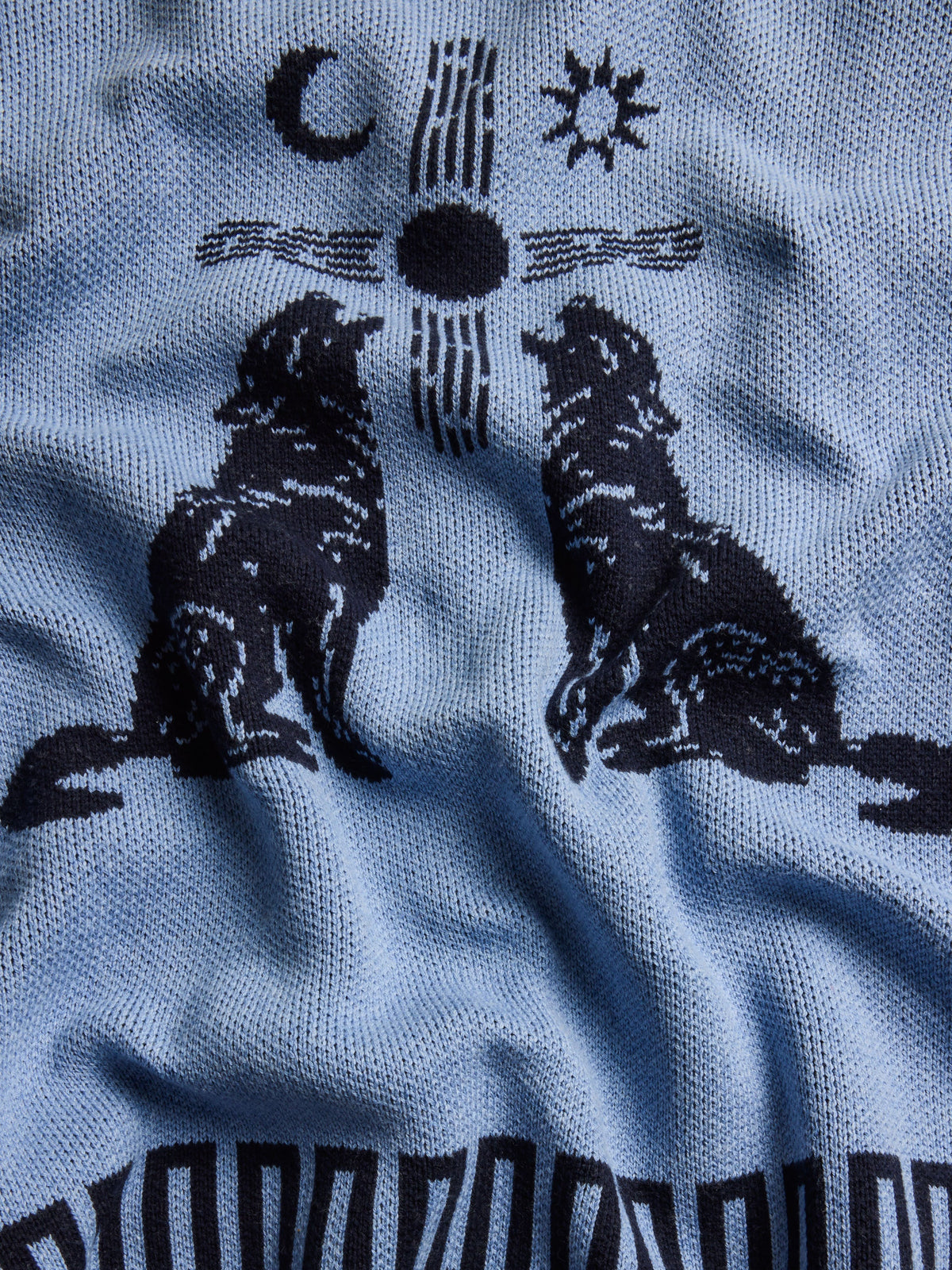 Howling Moon Full-Zip Shawl Cardigan