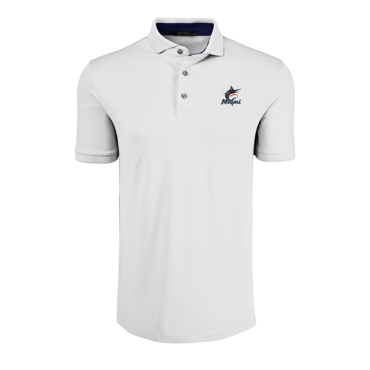 Miami Marlins Crowley Short Sleeve Polo