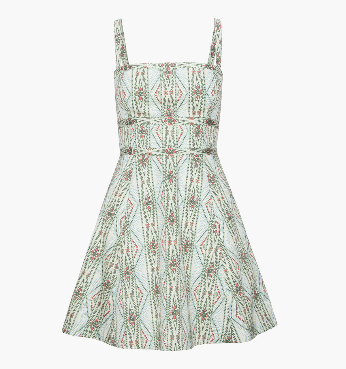 The Margot Mini Dress - Sundial Stripe
