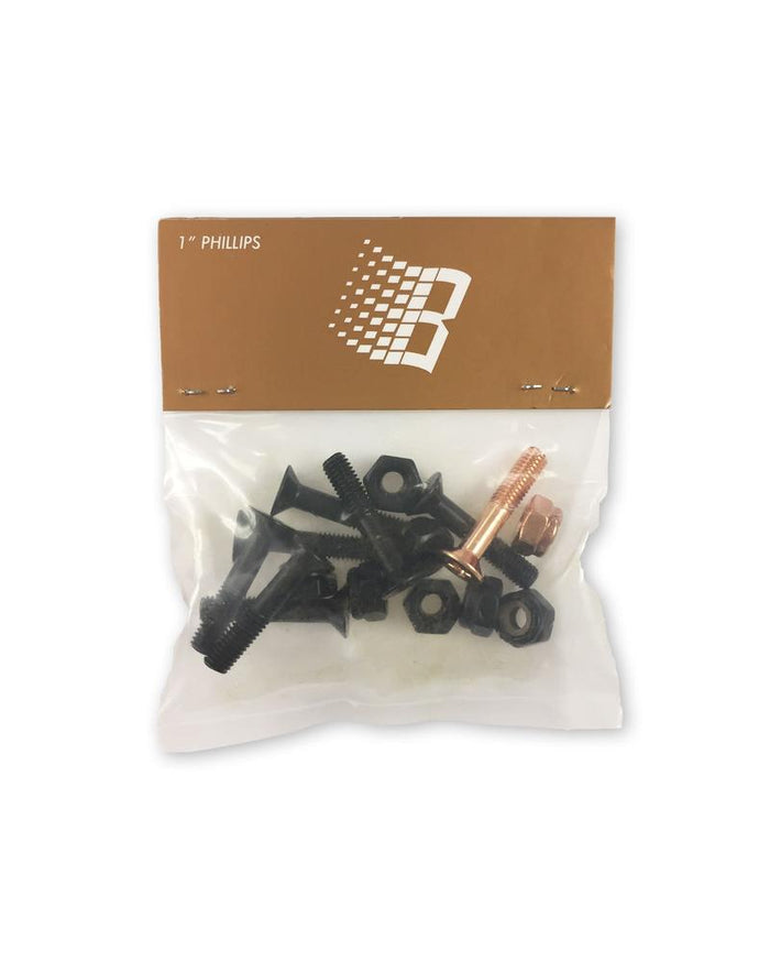 BRONZE HARDWARE - 1" PHILLIPS