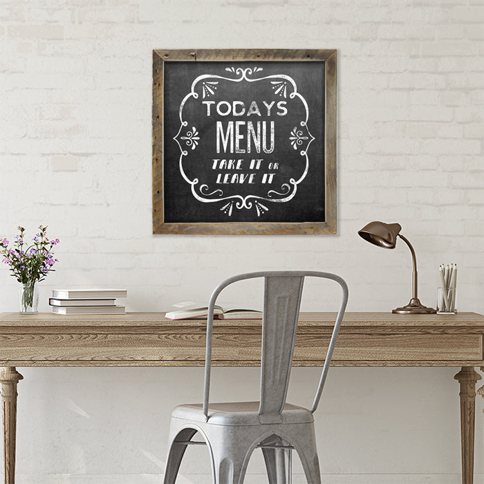 Chalk - Todays Menu