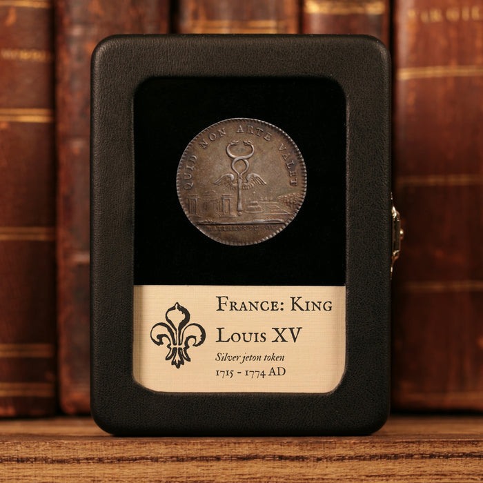 France, King Louis XV, AR Jeton (Non-Monetary Token) - 1715 to 1774 CE - France