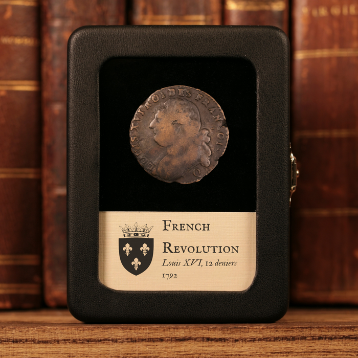 French Revolution, King Louis XVI, 12 Deniers - 1792 - France