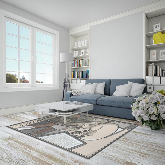 Polyester Chenille / 7x5 ft