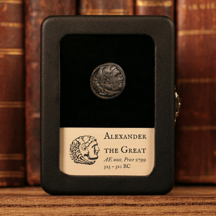 Macedon, Alexander the Great, AE Unit, Heracles & Bow With Club - 323 to 310 BCE - Greek World