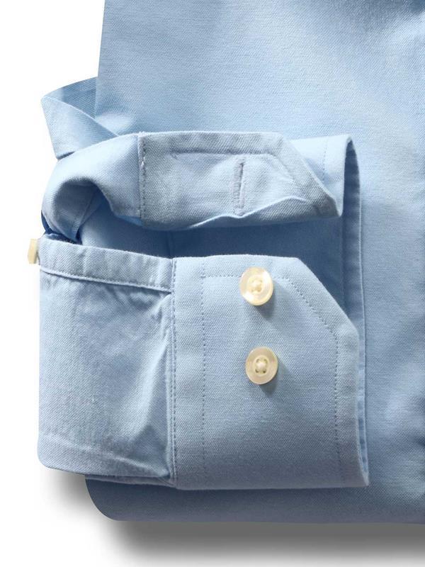 Nido Sky Solid Full sleeve single cuff Cotton Shirt