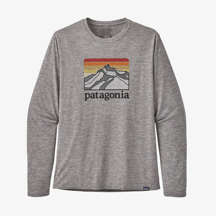 PATAGONIA CAPILENE COOL DAILY GRAPHIC LONG SLEEVED MENS SHIRT