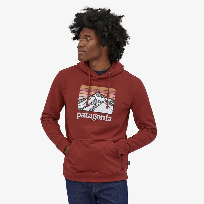 PATAGONIA LINE LOGO RIDGE UPRISAL MENS HOODIE