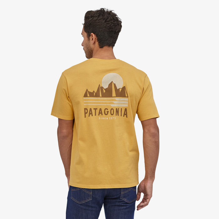 PATAGONIA TUBE VIEW ORGANIC MENS T-SHIRT