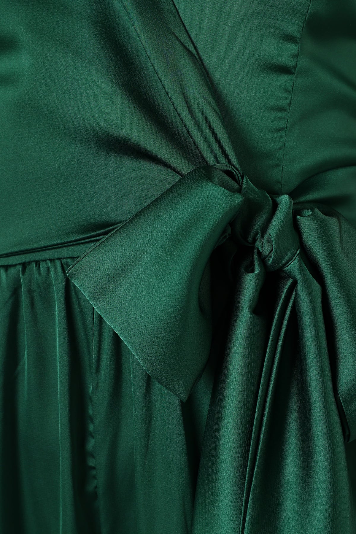 Tanya Strapless Jumpsuit - Emerald