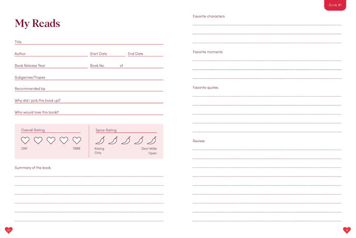 Romance Reader's Journal