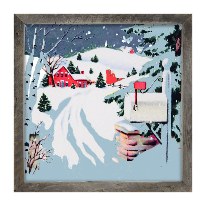 Snowy Mailbox