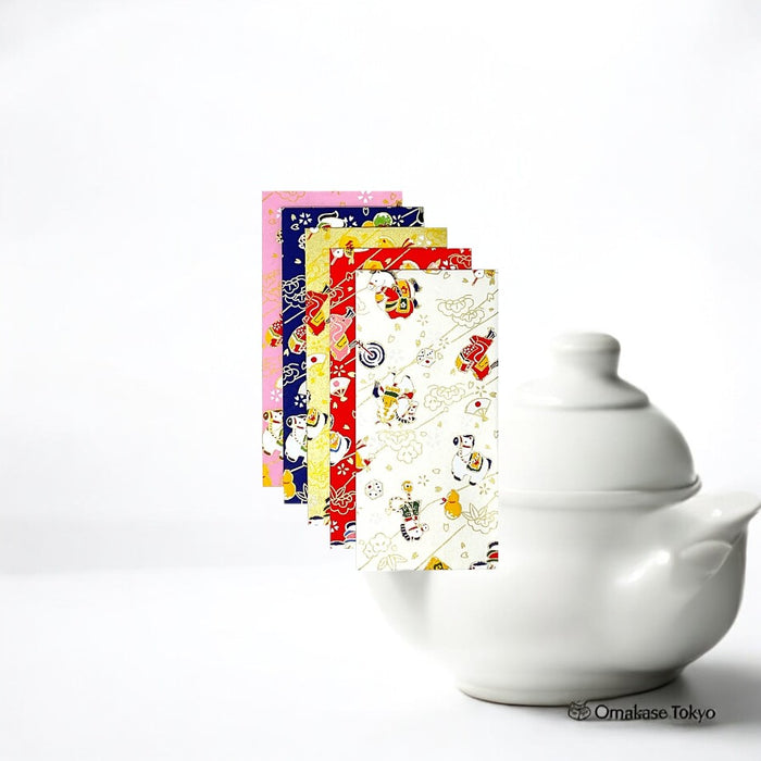 Washi Kawasumi – Zodiac Ox (Set of 5)