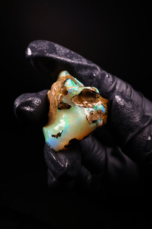 11.37g Rough Ethiopian Chalk Opal