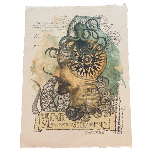 12x16 Artisan Paper Print, voyager