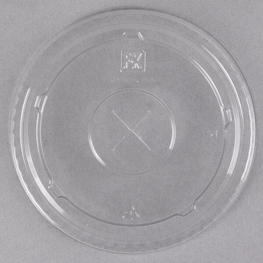16-24 Oz Straw Slot Lid with Hole, 1000/cs - LKC16/24 (Special Order)