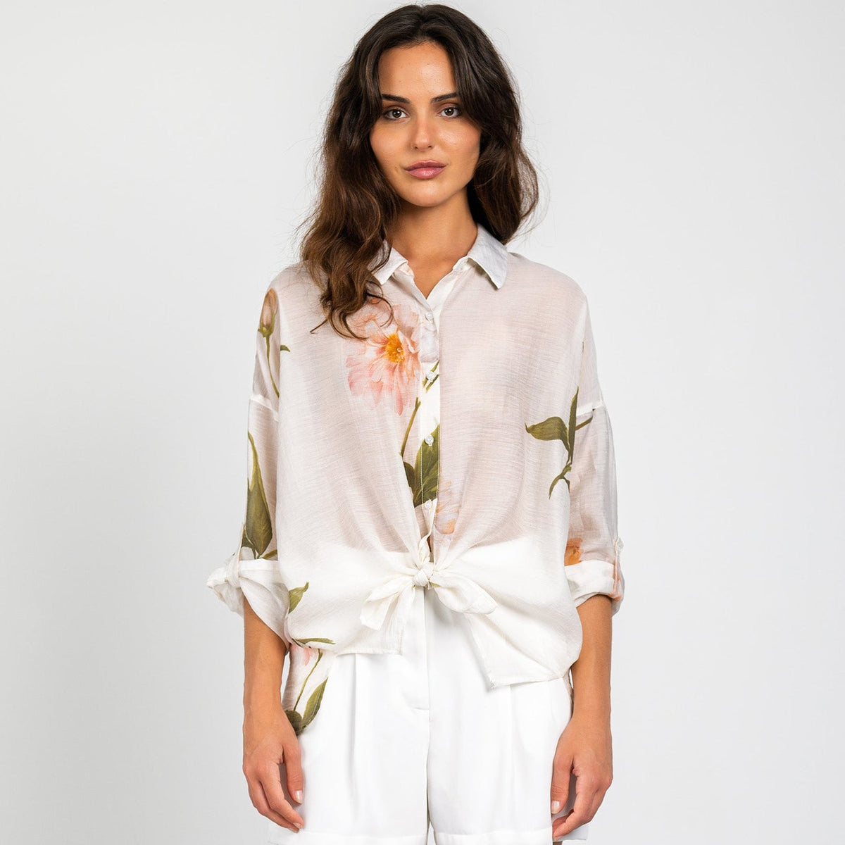 Lavender Brown Luciana Top