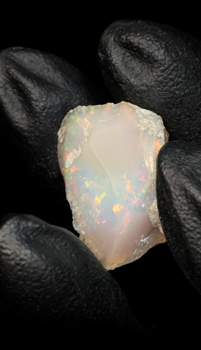 2.37g Rough Ethiopian Jewelry Grade Welo Opal