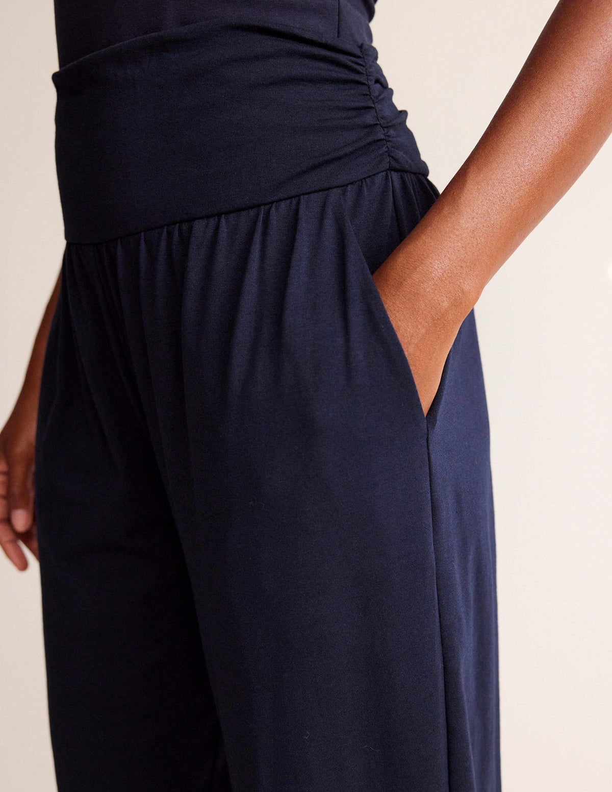 Hareem Jersey Sweatpants-Navy