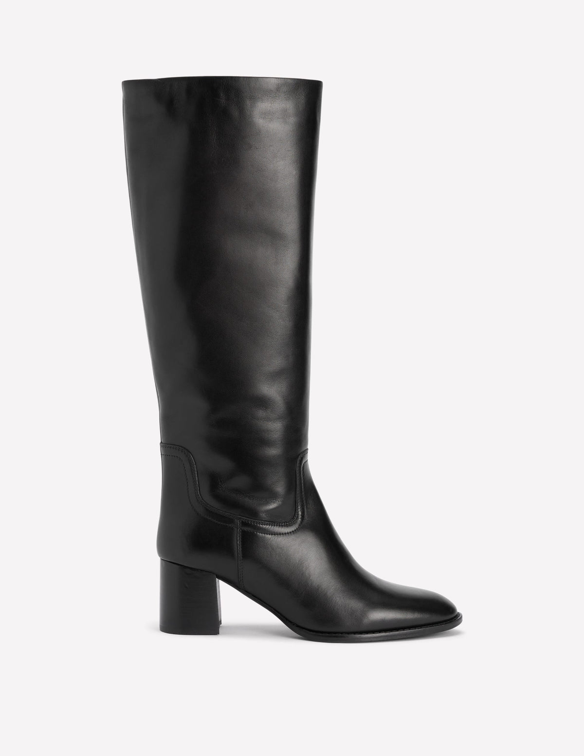 Skye Smart Knee Boots-Black