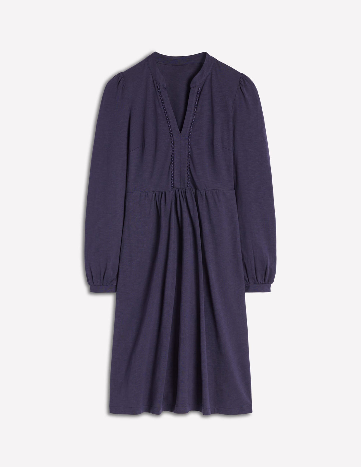 Naomi Relaxed Jersey Dress-Navy