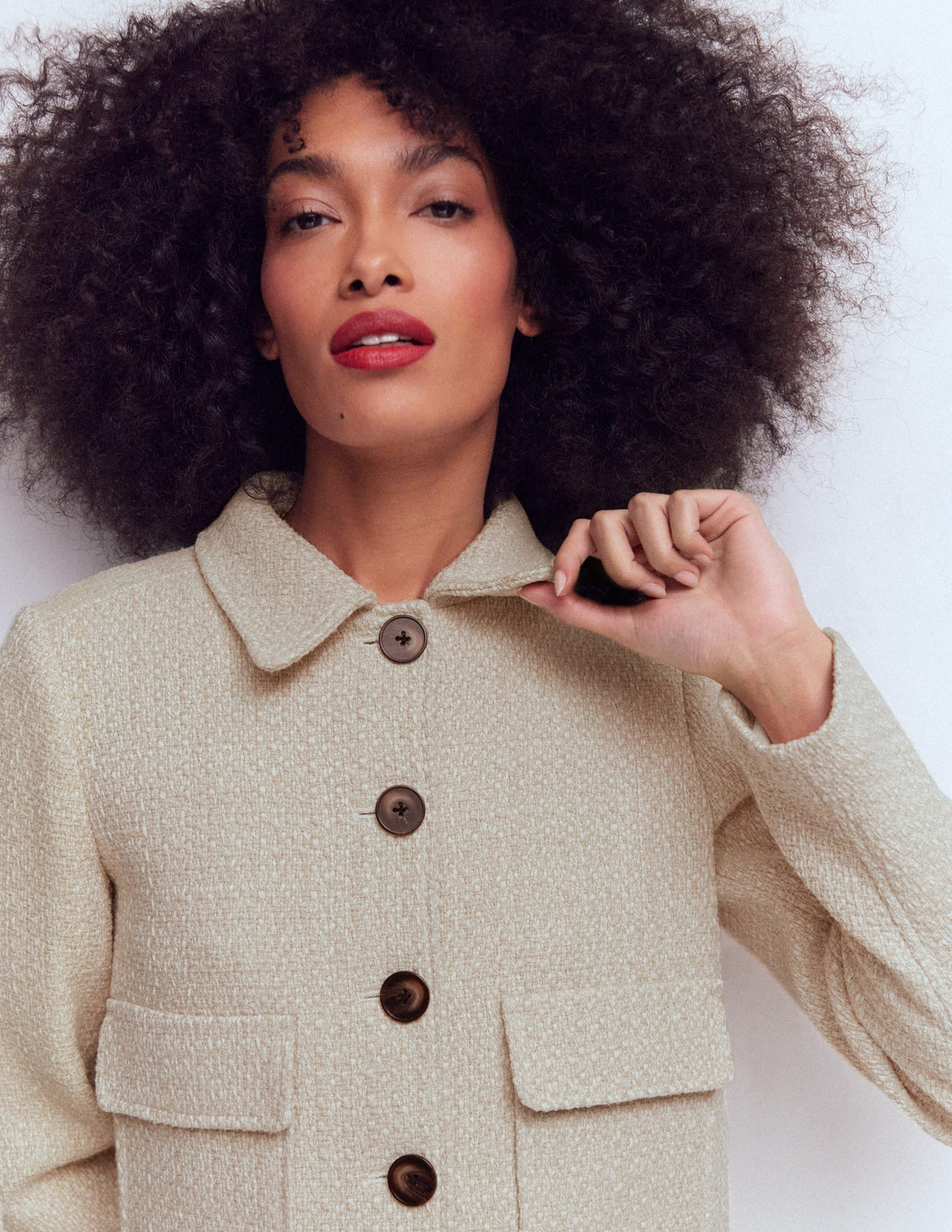 Lisburn Patch Pocket Jacket-Neutral