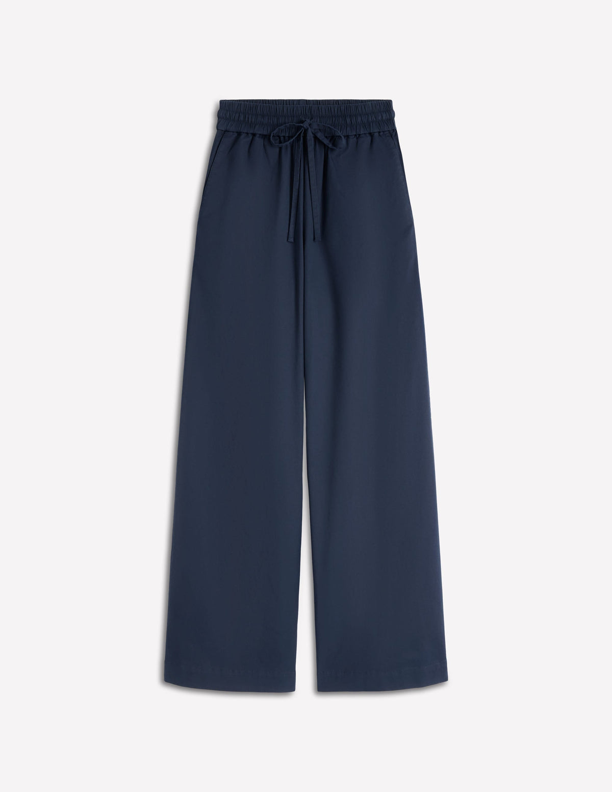 Greenwich Tie Waist Pants-Navy