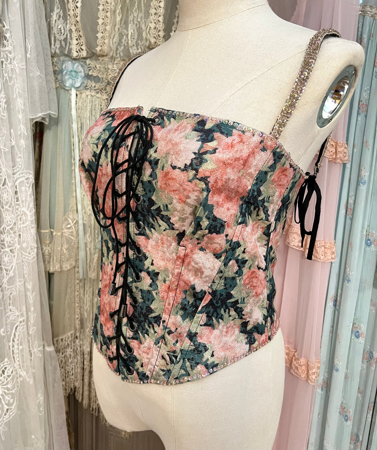 Flowerbomb corset (2 Colors available)