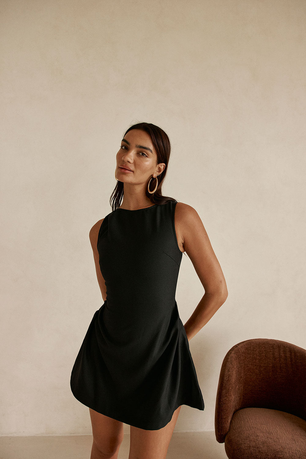 Camellia Dress - Black