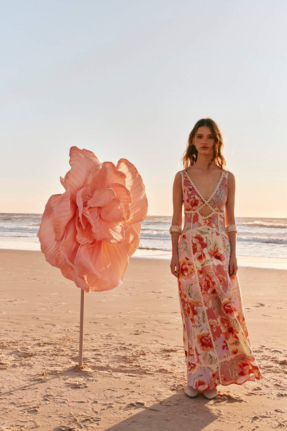 Evia Dress - Desert Rose