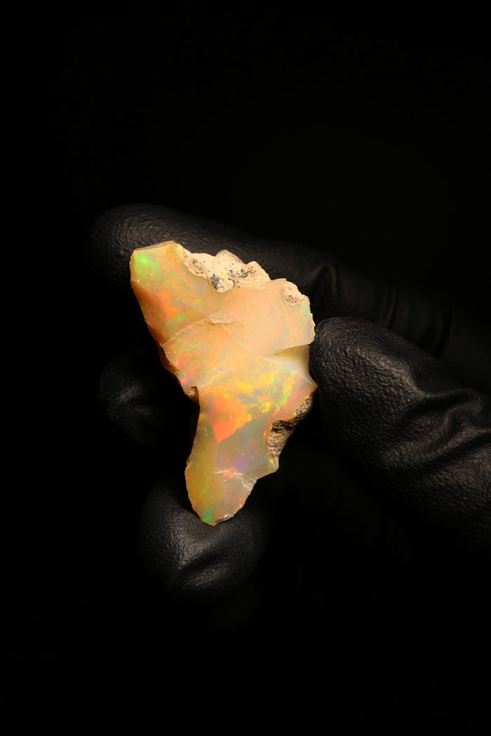 5.02g Rough Ethiopian Jewelry Grade Welo Opal