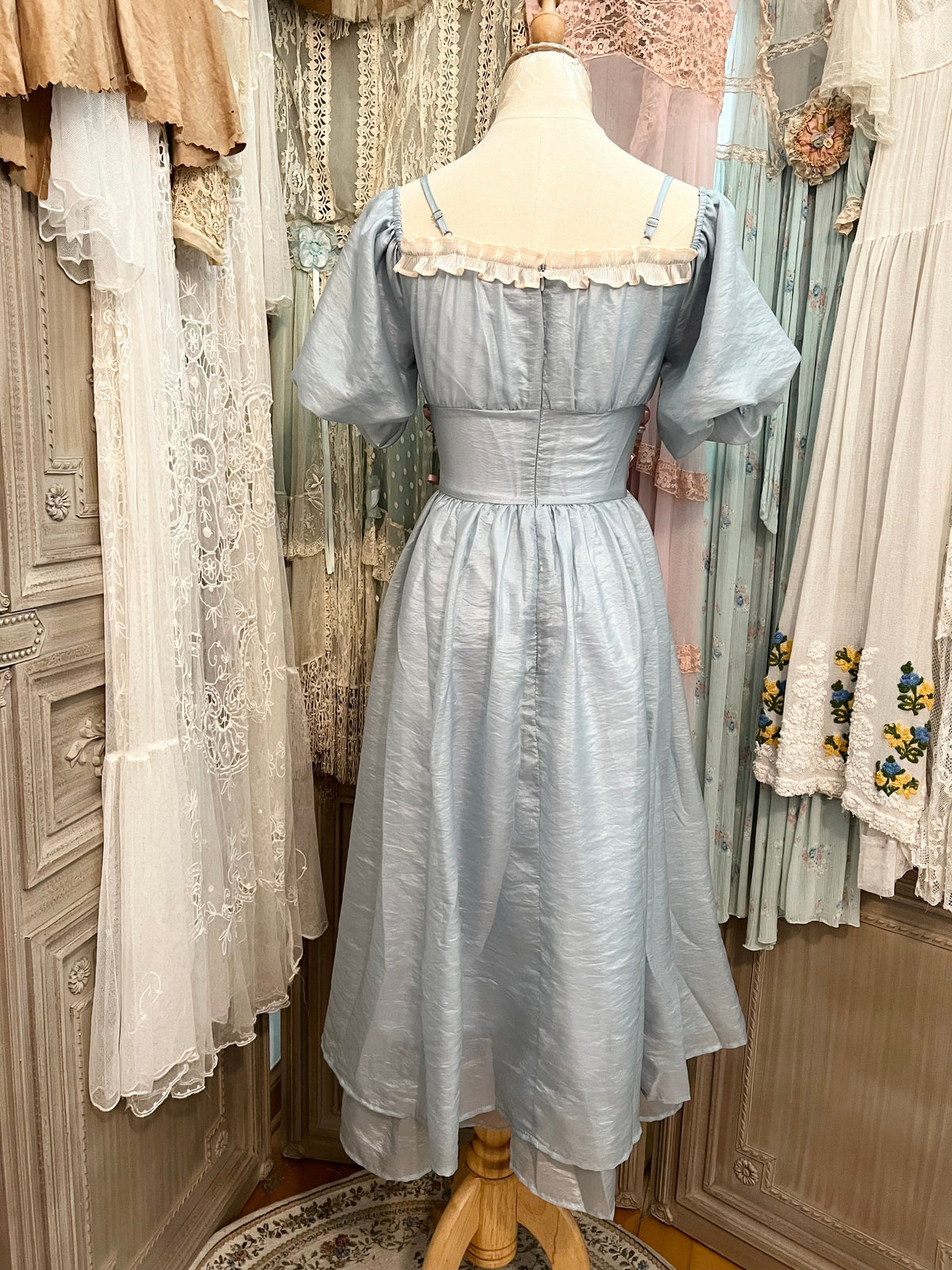 Misty rainbow dress
