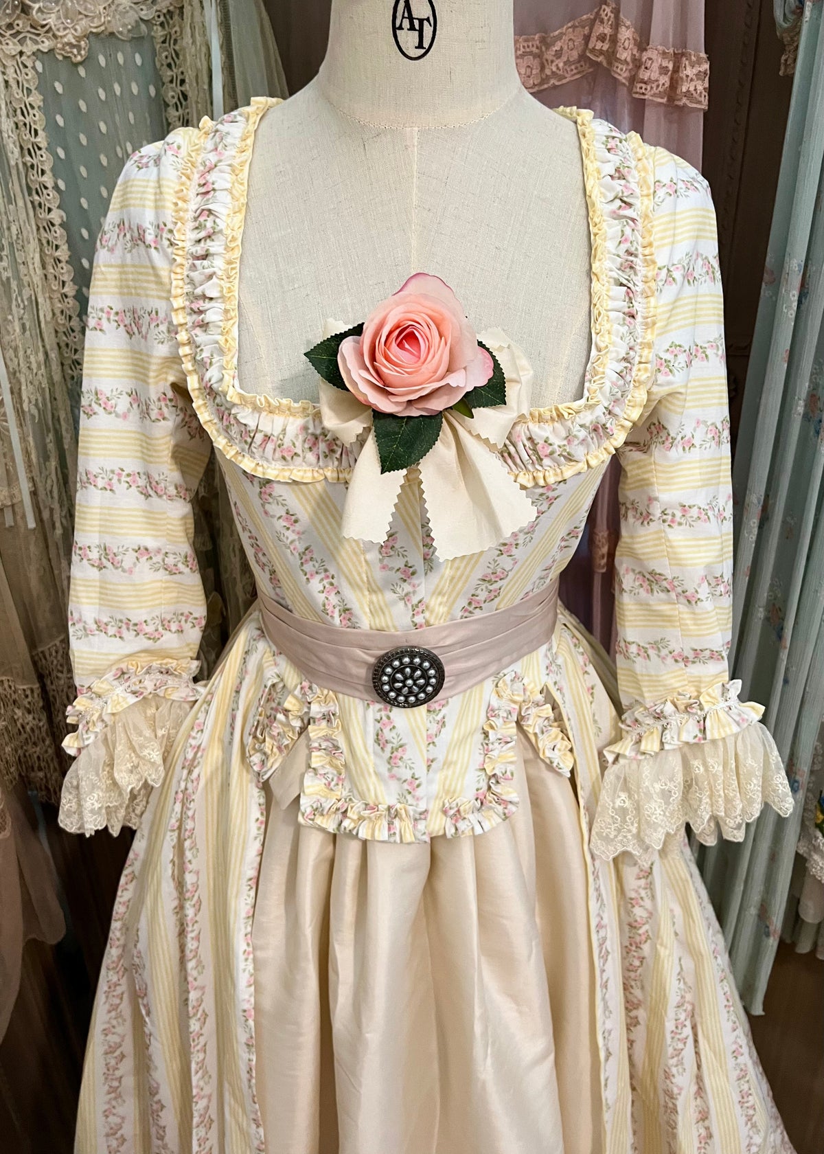 The porcelain gown