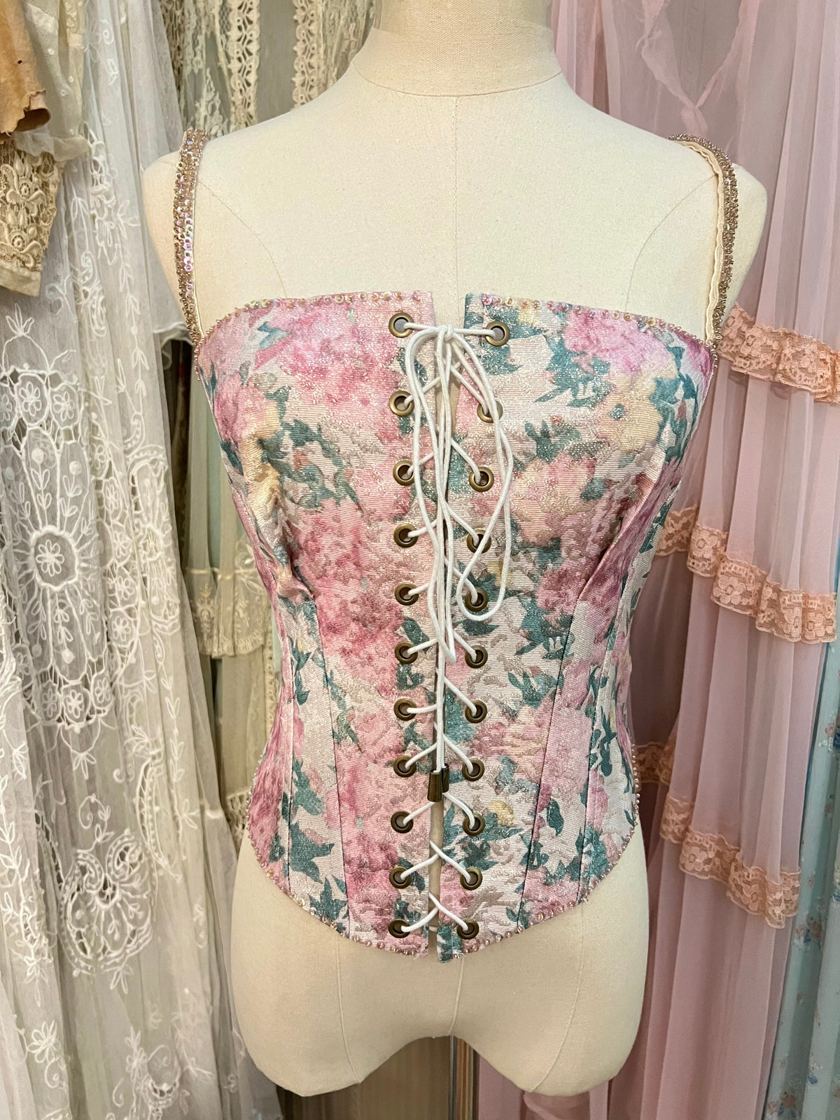 Flowerbomb corset (2 Colors available)
