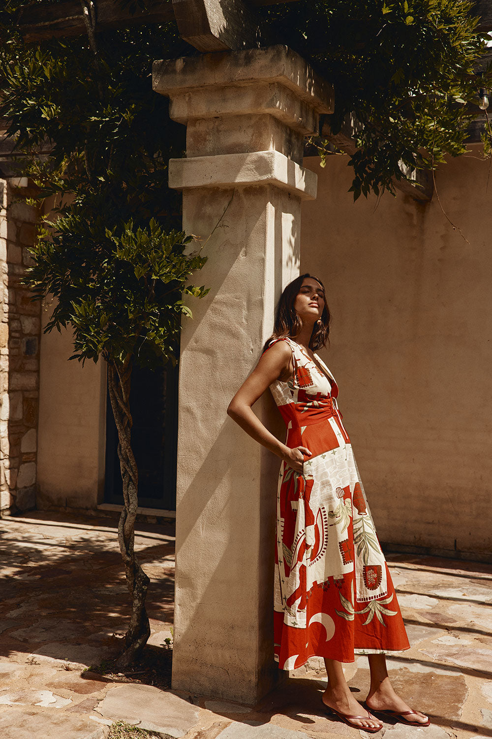 Mira Dress - Palma Vista