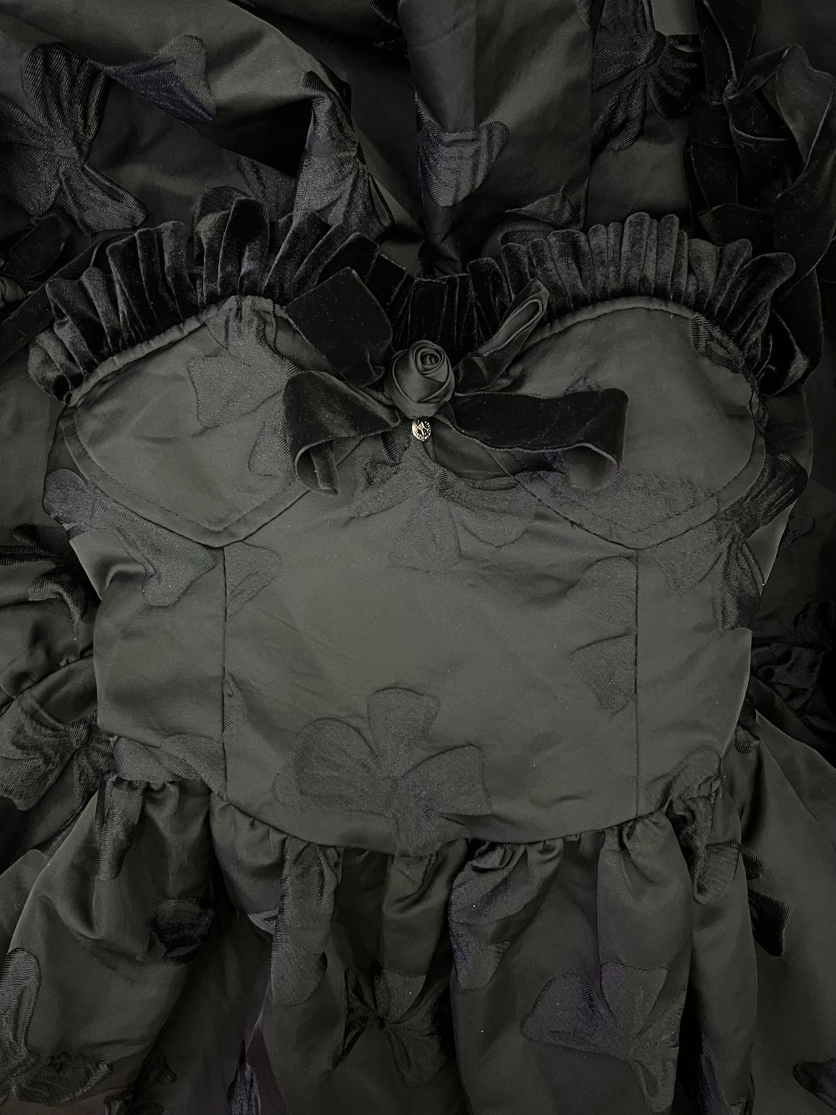 Dark rum dress