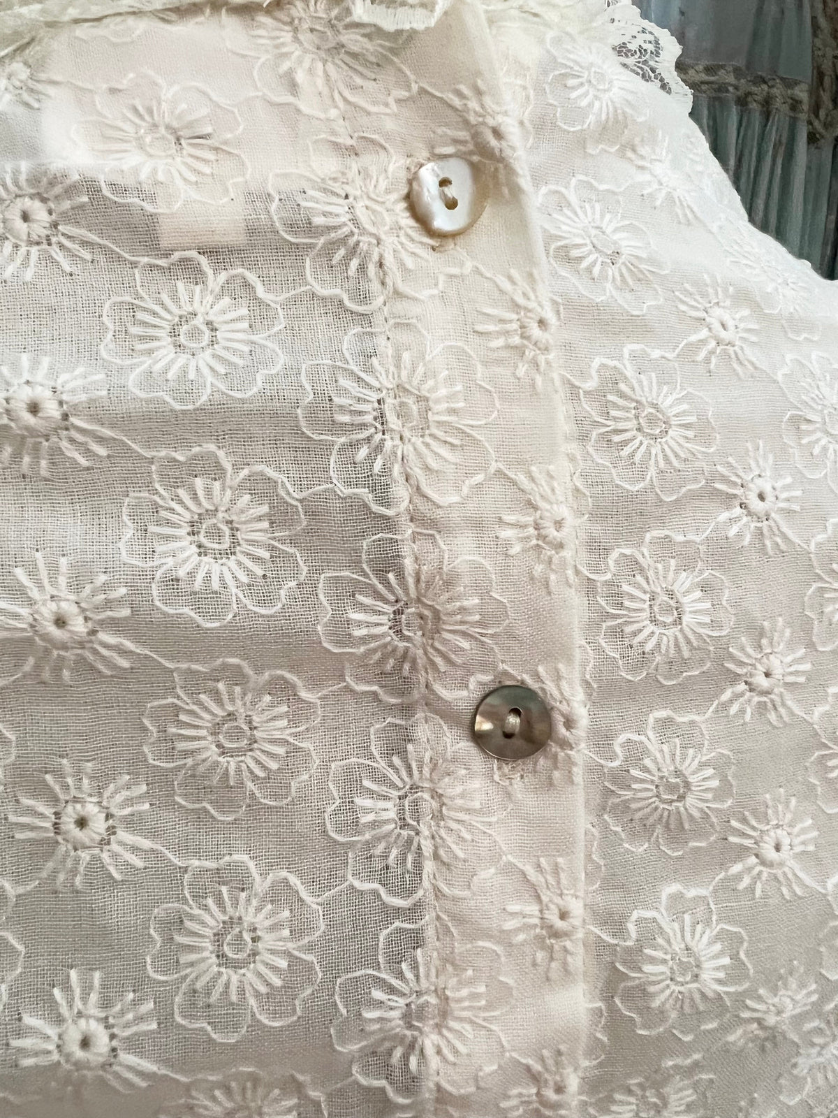 Victorian romance blouse