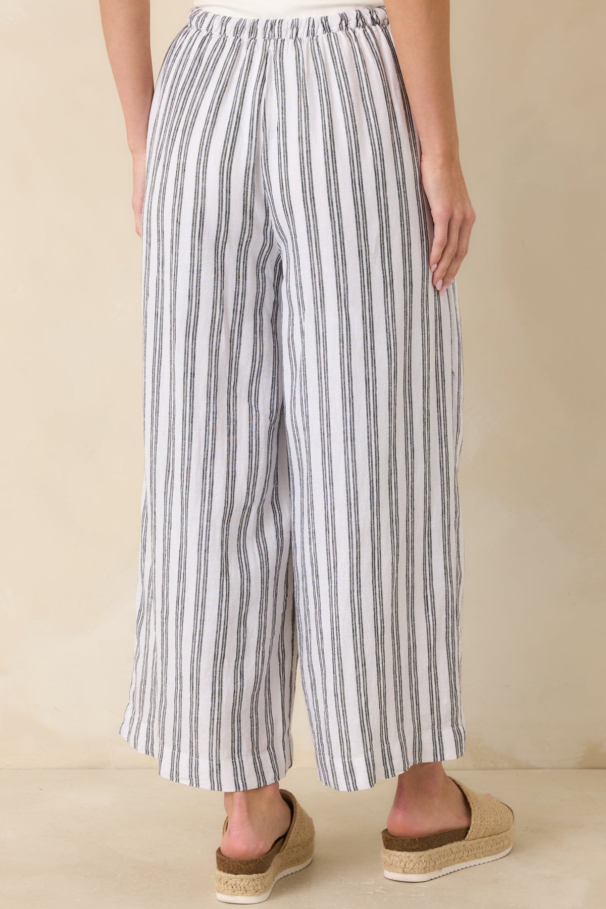 Z Supply The Perfect Black & White Stripe Pants