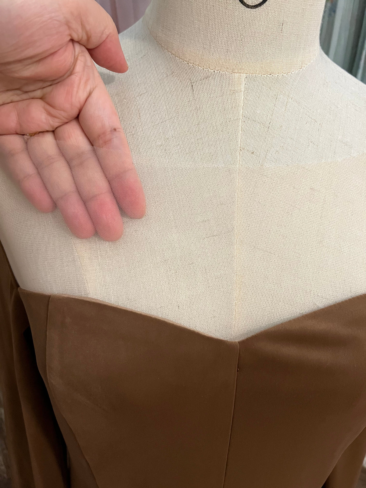 Chestnut dress