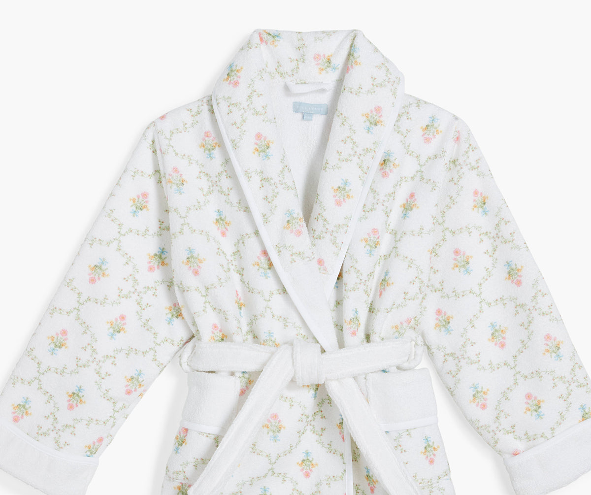 The Tiny Hotel Robe - Pastel Trellis