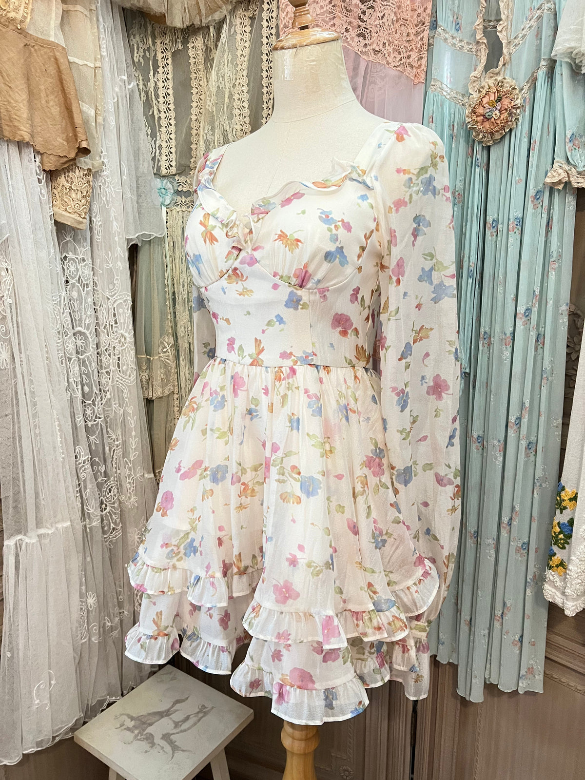 Spring bouquet dress