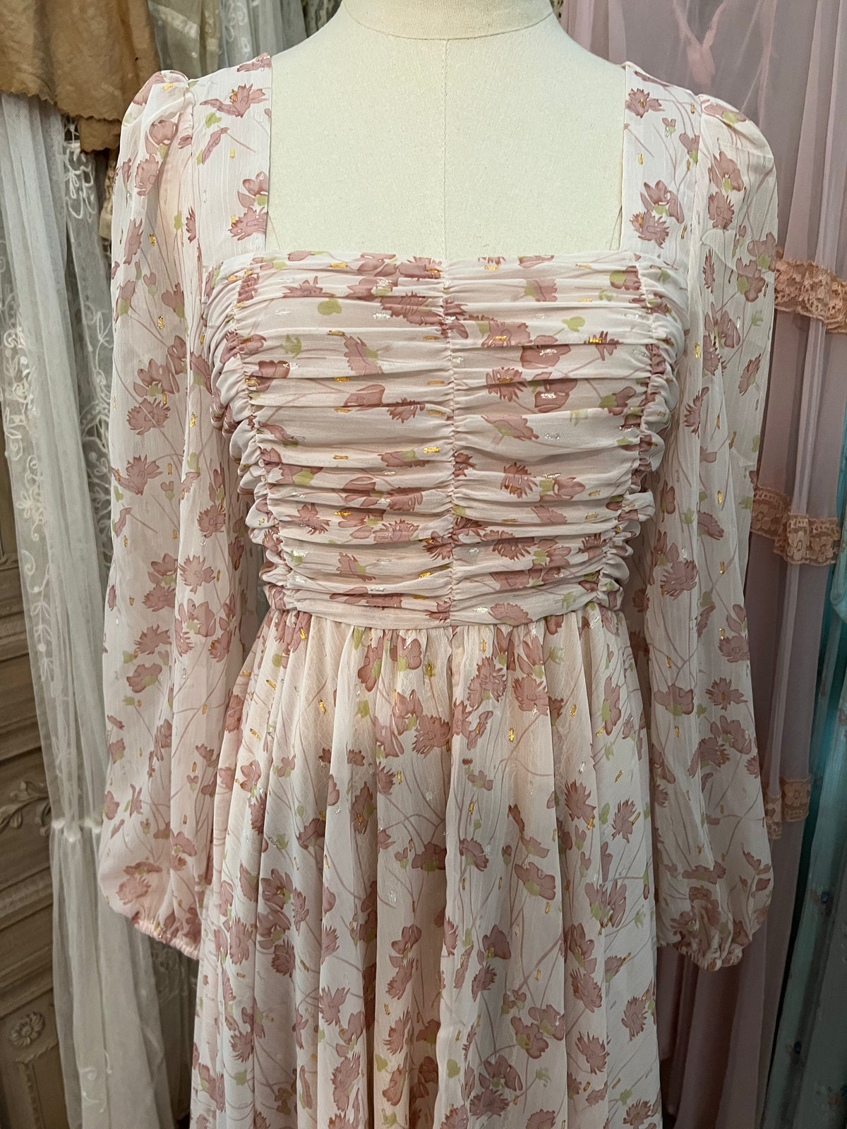 Spring rain dress
