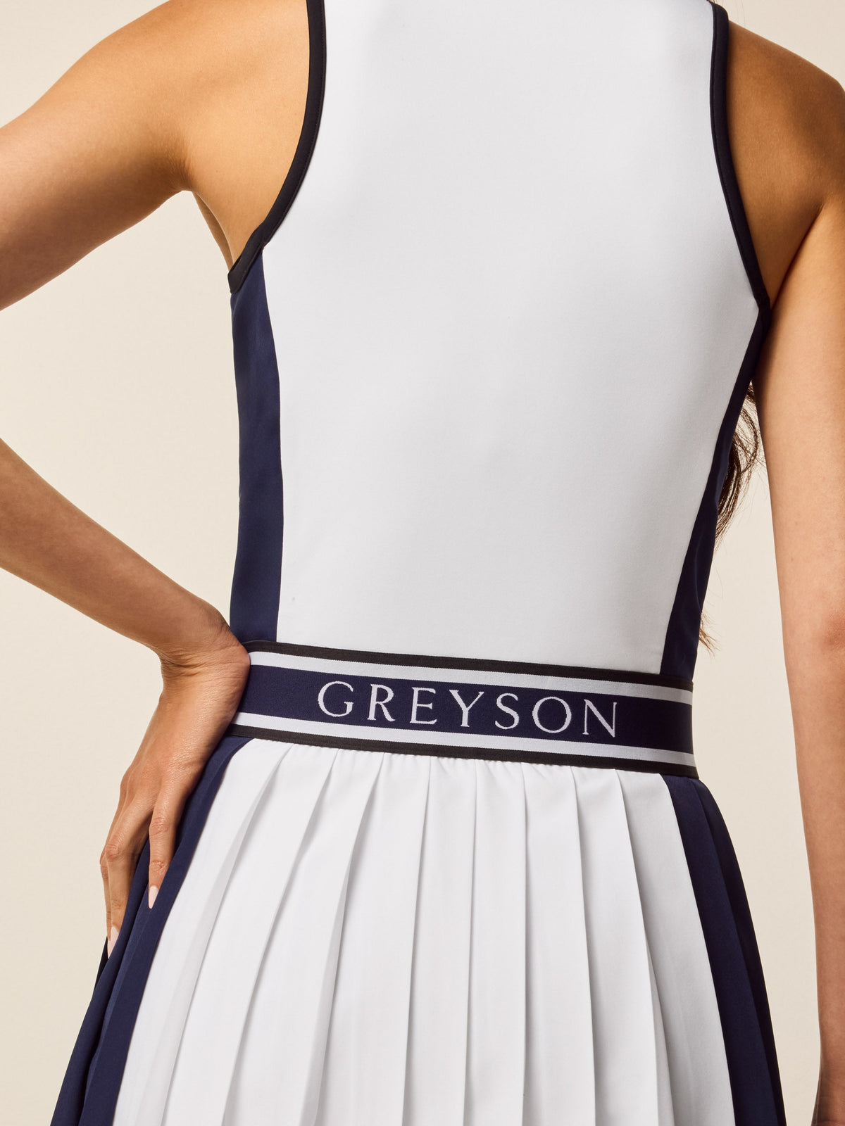 Leo Color Block Dress