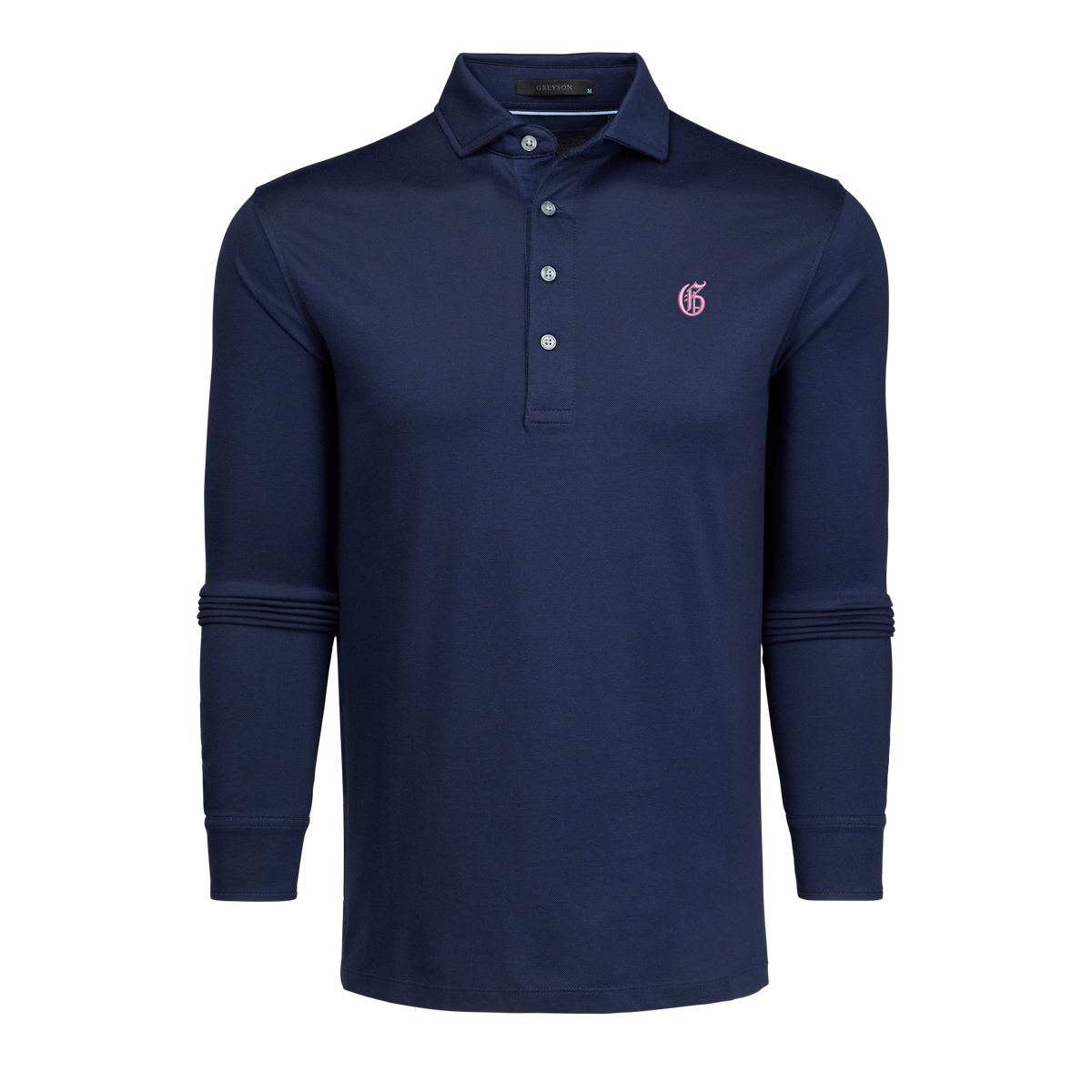 Gothic "G" Omaha Long Sleeve Polo